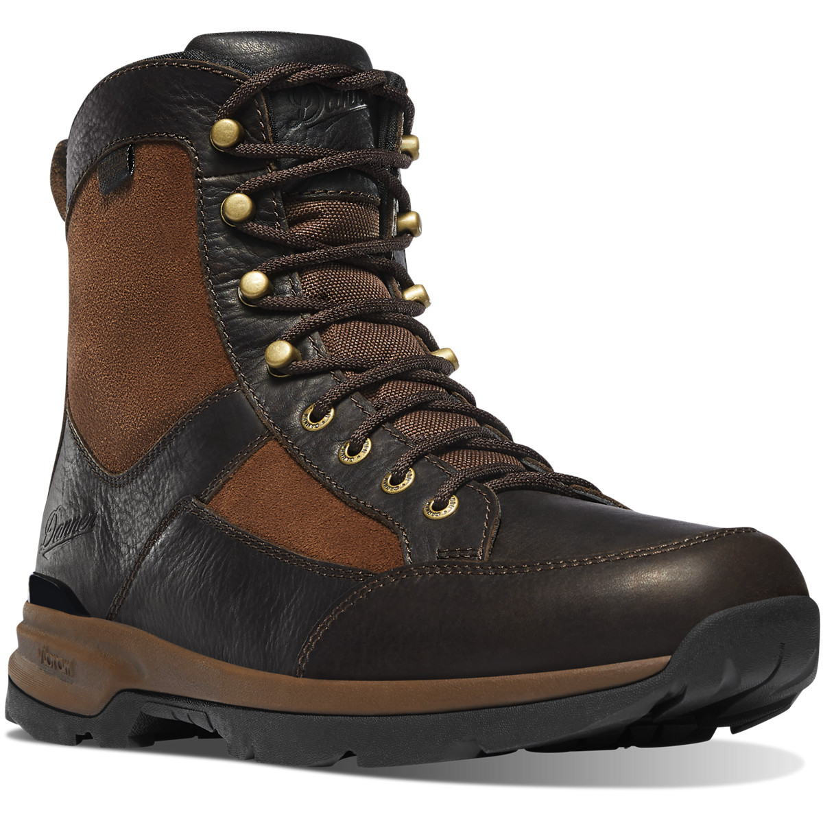 Botas De Caza Danner Hombre Mexico - Recurve Marrom/Negros - JTRMK4780